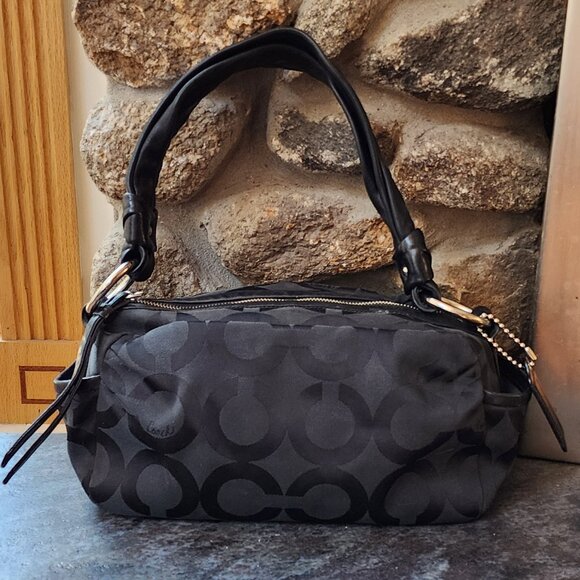 COACH M0869-13439 Parker Optic Art Black Signature Shoulder Bag - Picture 5 of 16